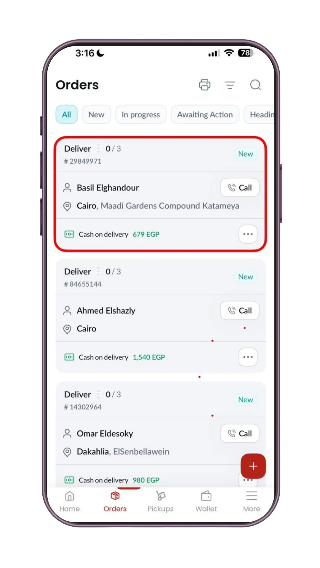 Courier Integration Dashboard